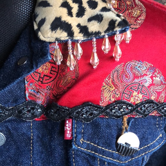 RARE Levi’s Japanese Style Y2K Denim Jean Jacket - Picture 8 of 12